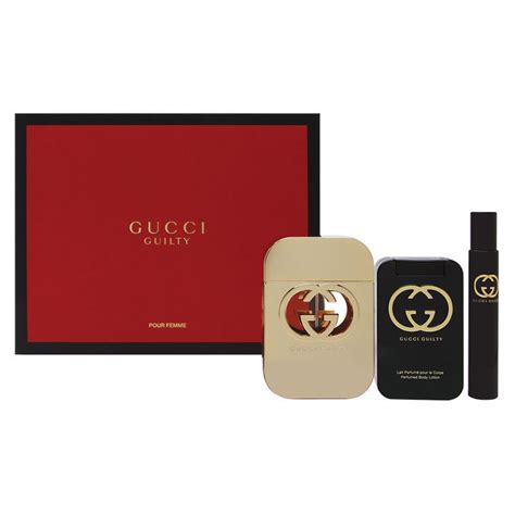 gucci guilty eau de toilette 75ml gift set|best price for Gucci Guilty.